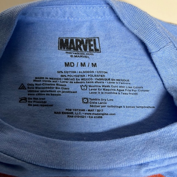 MARVEL CAPTAIN AMERICA boys shirt - Picture 6 of 6